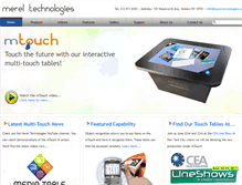 Tablet Screenshot of mereltechnologies.com